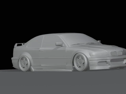 Drift cars 3D Model