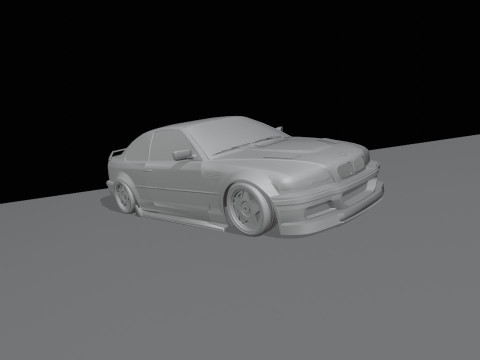 Drift cars 3D Model