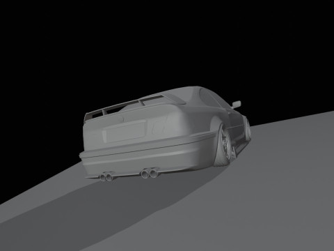 Drift cars 3D Model