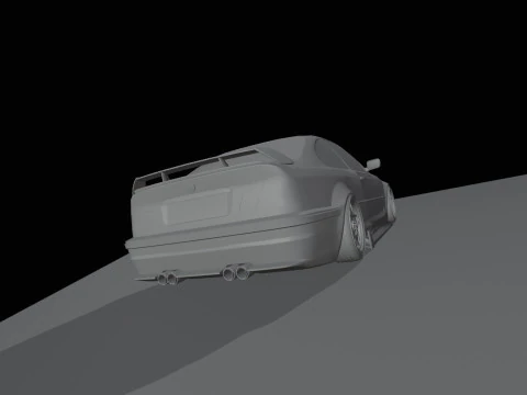 Drift cars 3D Model