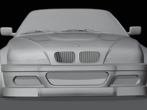 Drift cars 3D Model