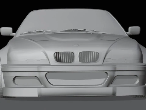 Drift cars 3D Model
