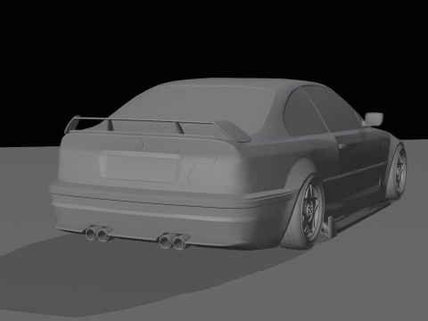 Drift cars 3D Model