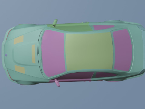 Drift cars 3D Model