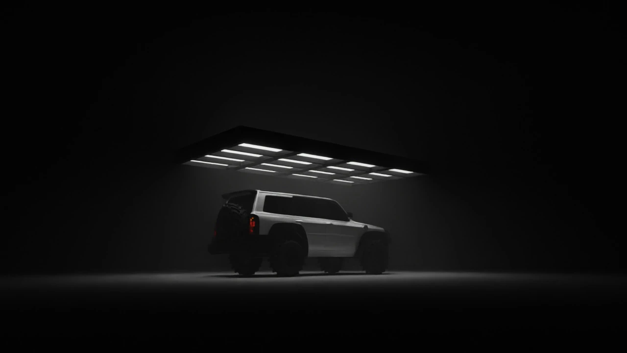 Safari suv offroad 3D Model .c4d .max .obj .3ds .fbx .stl .blend