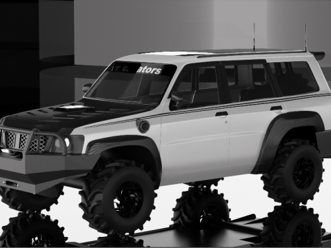 Safari suv offroad Modelo 3D