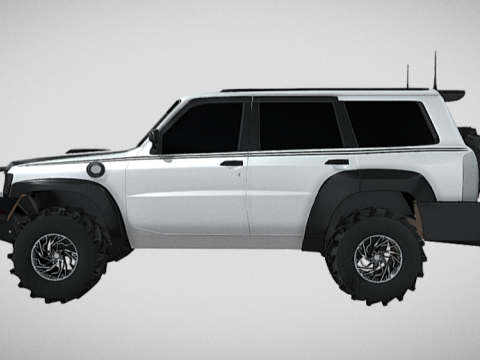 Safari suv offroad Modelo 3D
