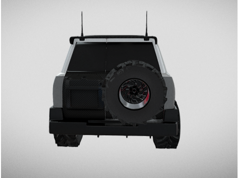 Safari suv offroad Modelo 3D