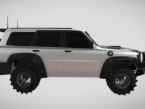 Safari suv offroad Modelo 3D