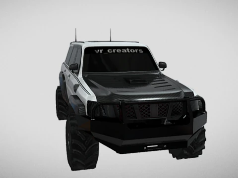 Safari suv offroad 3D Model