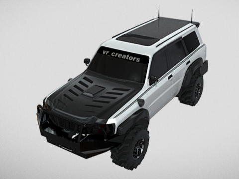 Safari suv offroad Modelo 3D