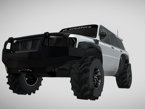 Safari suv offroad Modelo 3D