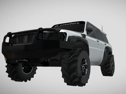 Safari suv offroad 3D Model