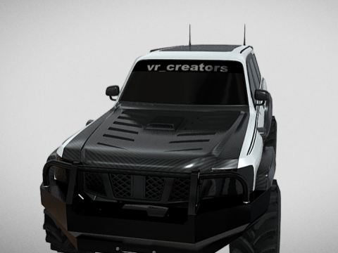 Safari suv offroad Modelo 3D
