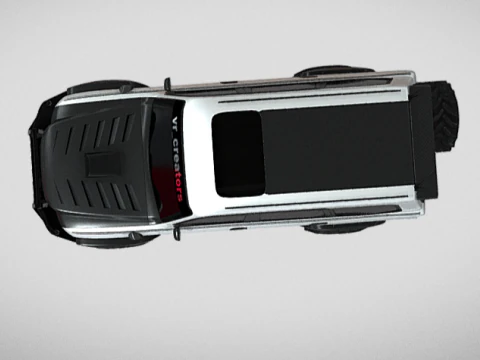Safari suv offroad 3D Model