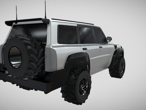 Safari suv offroad Modelo 3D