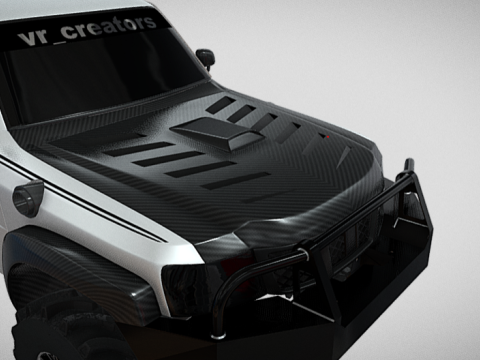 Safari suv offroad Modelo 3D
