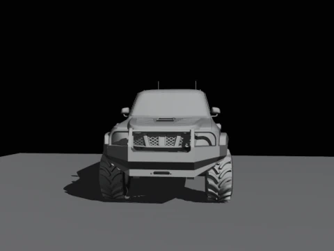 Safari suv offroad 3D Model