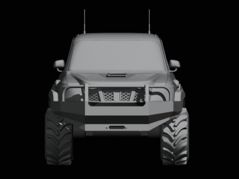 Safari suv offroad Modelo 3D
