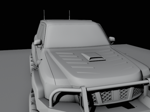 Safari suv offroad Modelo 3D