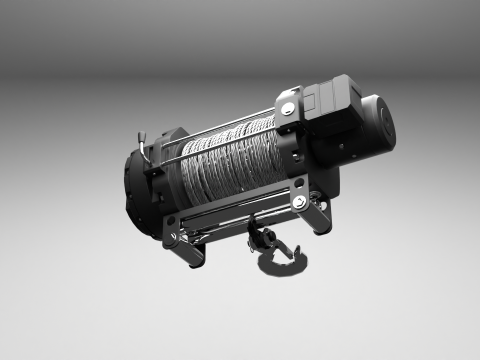 Off road winch Model Cetak 3D