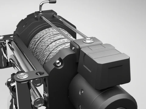 Off road winch 3D Print Model