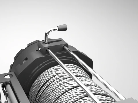 Off road winch 3D Print Model