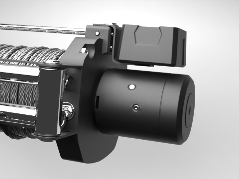 Off road winch Model Cetak 3D