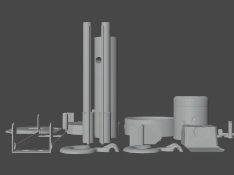 Off road winch 3D Print Model