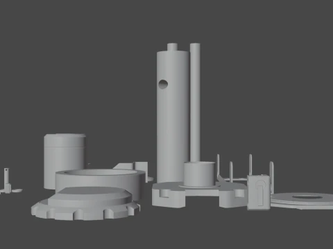 Off road winch 3D Print Model