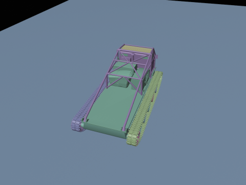 Off road truck tank 3D Model