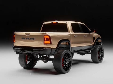 Off road pickup truck 3D Model