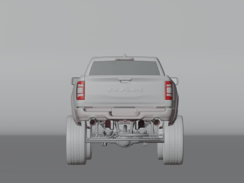 Off road pickup truck 3D-Modell