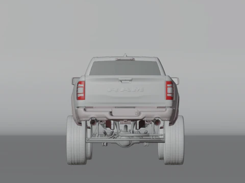 Off road pickup truck 3D Model