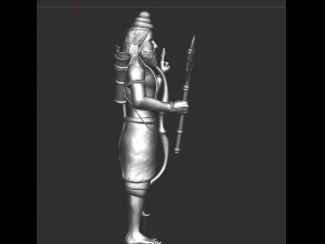 Parashurama 3D-Modell