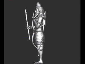 Parashurama 3D-Modell