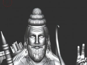 Parashurama 3D Model