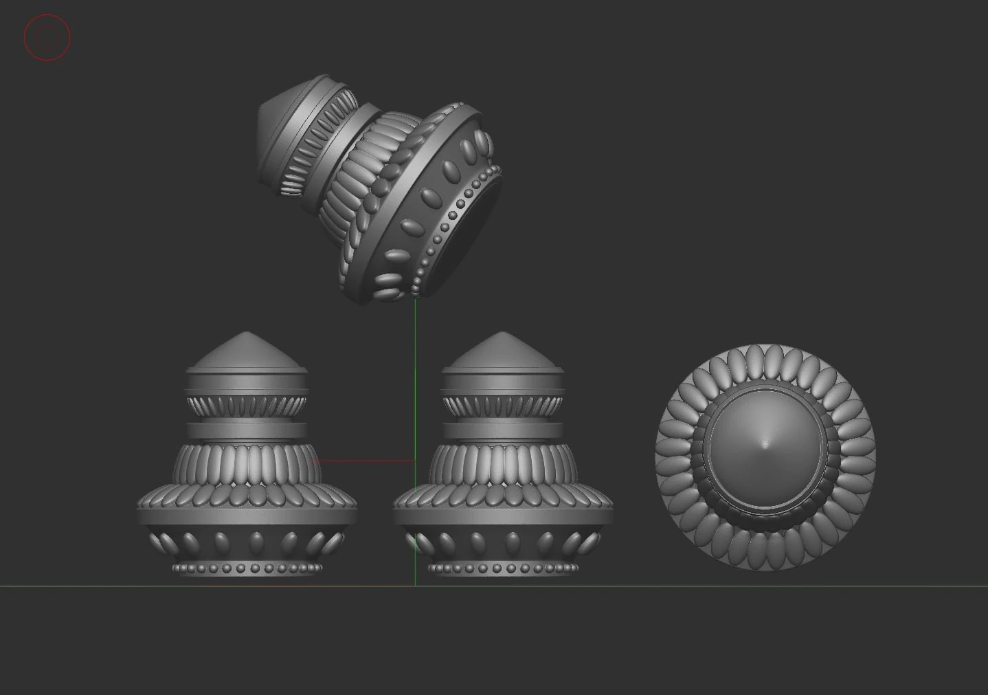 Creative box 3D Model .c4d .max .obj .3ds .fbx .stl .blend 