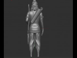 Indian God Ram 3D 打印模型