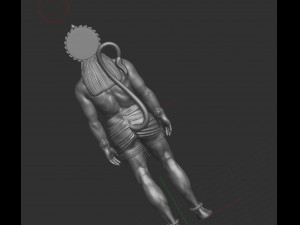 Hanuman Modelo de Impressão 3D