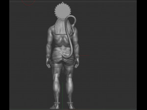Hanuman Modelo de Impressão 3D