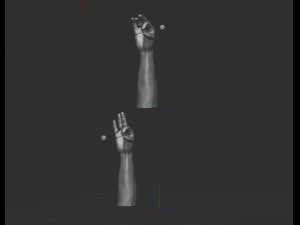 Hand holding diamond 3Dモデル