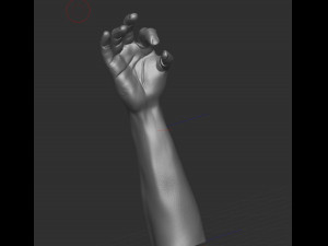 Hand holding diamond 3Dモデル