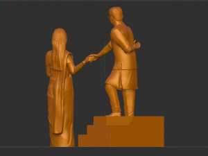 Couple miniature 3D Модель