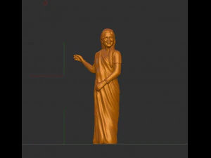 Couple miniature 3D Model