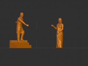 Couple miniature 3D Модель