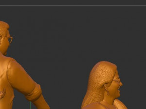 Couple miniature 3D Модель