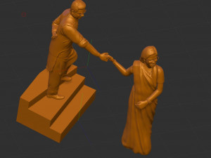 Couple miniature 3D Модель