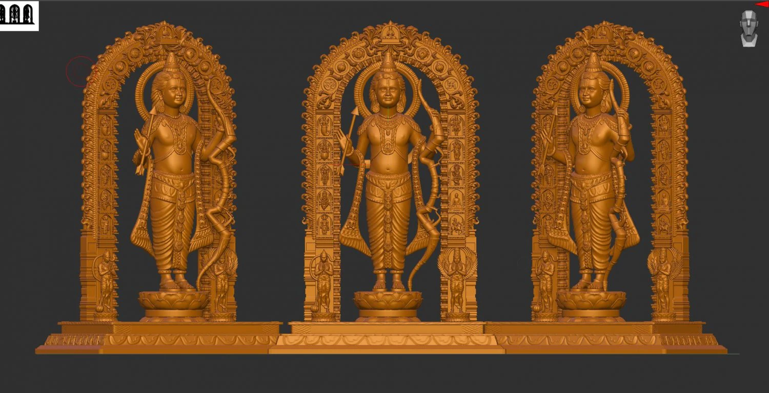 Ram Lalla 3D Model .c4d .max .obj .3ds .fbx .stl .blend 