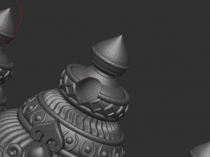 Panchmukhi hanuman pendant 3D-Modell